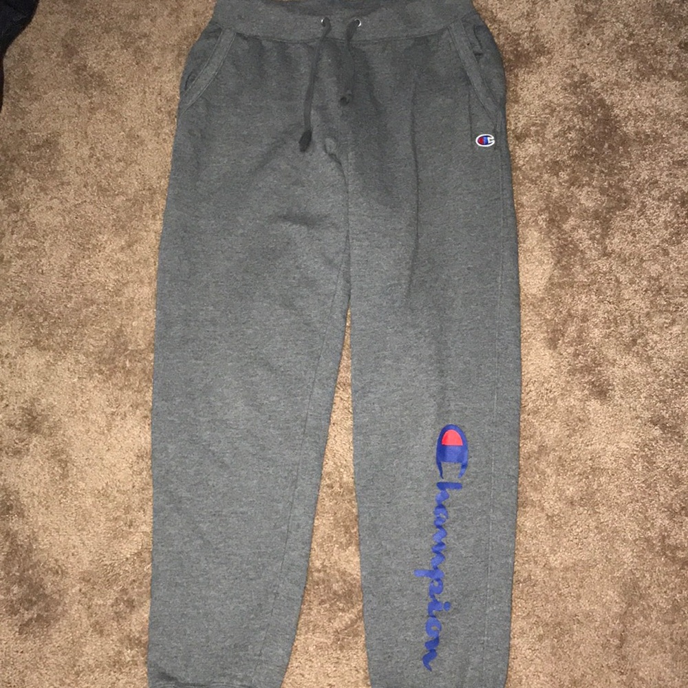 Dark Grey Champion Sweatpants